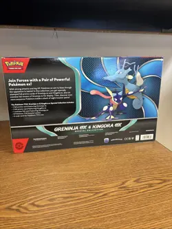 Pokemon Greninja EX and Kingdra EX Special Collection Box – Sealed – Brand New - Image 2