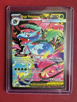 Pokemon Mega Venasaur EX SIR 177/132 Mega Evolutions Near Mint - Image 1
