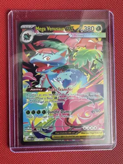 Pokemon Mega Venasaur EX SIR 177/132 Mega Evolutions Near Mint - Image 3