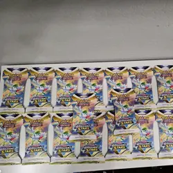 Pokemon TCG Sword & Shield Brilliant Stars Sleeved Booster Shaymin - 18 Pack Lot 820650809972 - Image 1