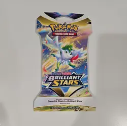 Pokemon TCG Sword & Shield Brilliant Stars Sleeved Booster Shaymin - 18 Pack Lot 820650809972 - Image 2