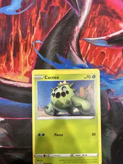 Pokemon Tcg Cacnea Miscut Error 004/072 Shining Fates - Image 2