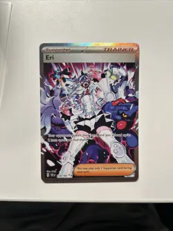 POKEMON TEMPORAL FORCES ERI SPECIAL ILLUSTRATION RARE TRAINER 210/162 - Image 1