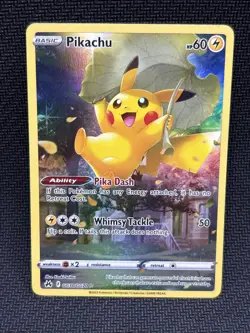 Pikachu GG30/GG70 Pokemon Crown Zenith Galarian Gallery English NM - Image 1