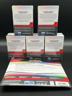 ✅ Pokemon TCG Prismatic Evolutions Lot Booster Bundles (5) & Tech Sticker (1) 💎 - Image 2