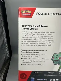 Pokemon TCG Scarlet & Violet - 151 Poster Collection Box - 3 Packs 820650853166 - Image 4