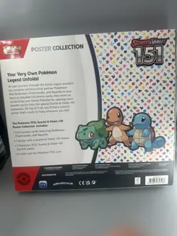 Pokemon TCG Scarlet & Violet - 151 Poster Collection Box - 3 Packs 820650853166 - Image 5