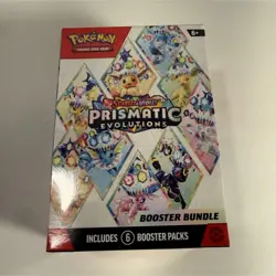Pokemon Scarlet & Violet Prismatic Evolutions Booster Bundle Box Sealed - Image 1