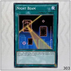 Night Beam - SDSE-EN032 - Common 1st Edition Yugioh - Image 1