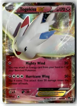 Togekiss EX ⭐ 83/122 Holo Rare EX BREAKpoint 2016 Pokemon NM - Image 1