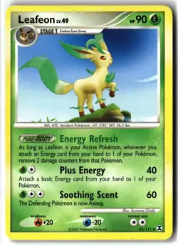 Leafeon ⭐ 45/111 Uncommon Rising Rivals 2009 Pokemon NM/LP - Image 1