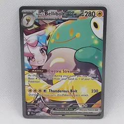 Ionos Bellibolt Ex 183 SIR Journey Together Pokemon Special Illustration Rare NM - Image 1