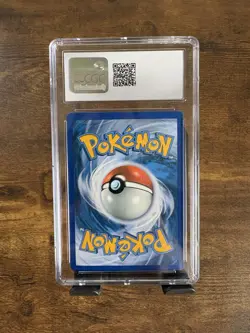 Pokemon Oshawott Cross Holo Pokemon League CGC 9.5 Black & White 27/114 2011 - Image 2