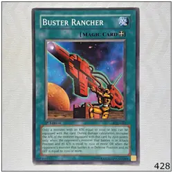 Buster Rancher - PGD-085 - Common 1st Edition Yugioh - Image 1