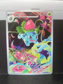 Ivysaur Illustration Rare 134/132 Near Mint Mega Evolution Pokemon TCG English - Image 1