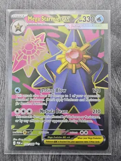 Mega Starmie Ex 102 Perfect Order Pokemon TCG English - Image 1