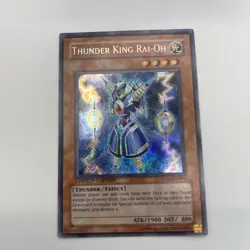 Yugioh Thunder King Rai-Oh YG02-EN001 Secret Rare Limited Edition - Image 2