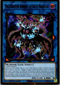 The Phantom Knight Of Rusty Bardiche MAGO-EN040 Yu-Gi-Oh! LP 1st Premium - Image 1