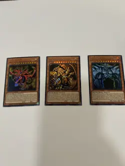 Yu-Gi-Oh LDK2 – Slifer, Ra, Obelisk Limited Edition English Konami 2020 NM - Image 1