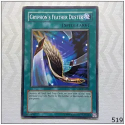 Gryphon's Feather Duster - IOC-091 - Common Unlimited Yugioh - Image 1