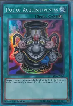 Invasion: Vengeance #INOV-EN065 Pot of Acquisitiveness 1ST EDITION - Image 1