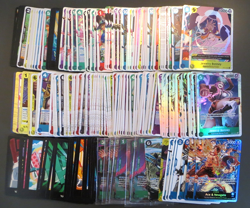One Piece CCG Rare Super Rare DON!! Alt Art Holo Textured Promo LOT (220) - Image 1
