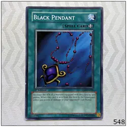 Black Pendant - YSD-EN021 - Common 1st Edition Yugioh - Image 1