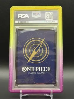 One Piece Enel OP05-100 Super Rare Alternate Art Awakening New Era Foil PSA 10 - Image 2