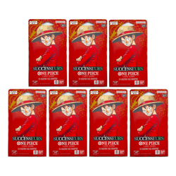 One Piece 7x Booster Blister OP-13 Successeurs OP13 TCG Card Game Red Manga - Image 1