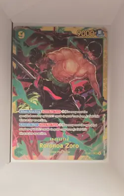 Roronoa Zoro OP06-118 Secret Rare (Learn Together) - Image 1