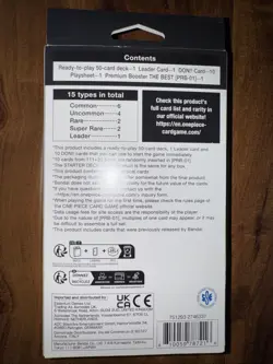 One Piece TCG ST-19 Sealed Starter Deck English Brand New Black Smoker - Image 2