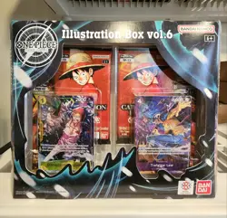 Bandai One Piece Card Game Illustration Box Vol. 6 - Brand New /Factory Sealed - Image 1