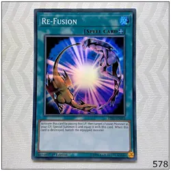 Re-Fusion - HISU-EN053 - Super Rare 1st Edition Yugioh - Image 1