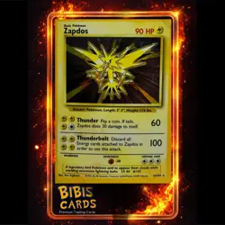 Zapdos Base Set 16/102 Holo Rare 90 HP Pokemon Card - Image 1