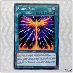 Rising Fire - MP20-EN128 - Common 1st Edition Yugioh - Image 1