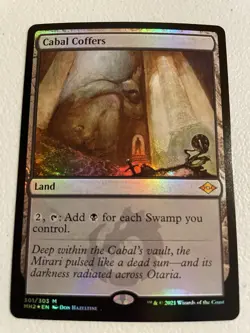 FOIL MTG Cabal Coffers NM Modern Horizons 2 #301 - Image 1