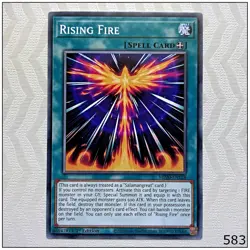 Rising Fire - MP20-EN128 - Common 1st Edition Yugioh - Image 1