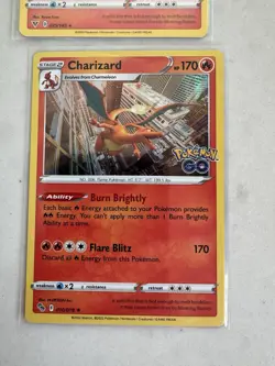 Pokemon Charizard Card Lot NM 025/185 010/078 - Image 2