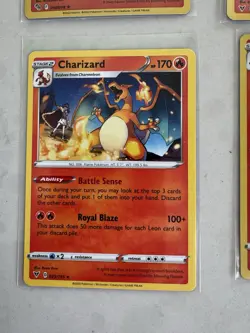 Pokemon Charizard Card Lot NM 025/185 010/078 - Image 3