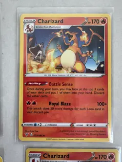 Pokemon Charizard Card Lot NM 025/185 010/078 - Image 4