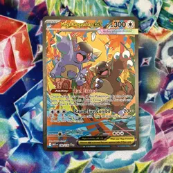 Pokemon TCG Mega Kangaskhan EX Card 182/132 Sir Mega Evolutions - Image 1