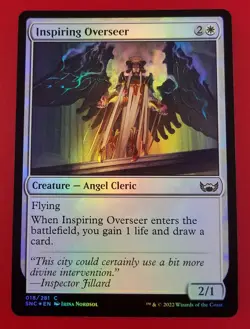1x Inspiring Overseer | FOIL | Streets of New Capenna | MTG Magic Cards - Image 3