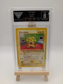 Electabuzz Pokemon Card WOTC Black Star Promo #46 2000 Get Graded 8 Mint Pokemon - Image 1