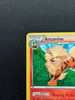 M/NM Pokemon Arcanine Regular Card 12/99 Next Destinies - Image 2