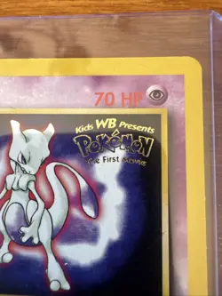 Pokemon Mewtwo Card BLACK STAR PROMO Set #3 Movie WB Stamped! - Image 3