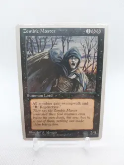 MTG - Magic The Gathering - Zombie Master - 4th Edition - LP - Image 1
