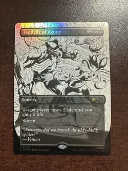 Tendrils of Agony 2023 FOIL Venom Unleashed Ink Secret Lair NM - Image 1