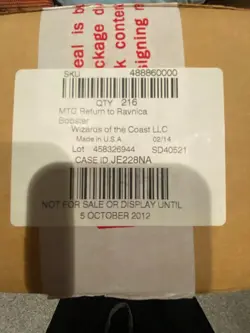 MTG Return to Ravnica Sealed Case - Image 2
