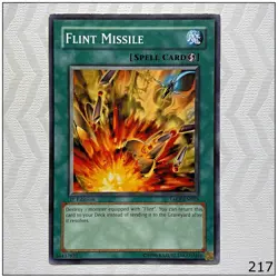 Flint Missile - TAEV-EN055 - Common 1st Edition Yugioh - Image 1