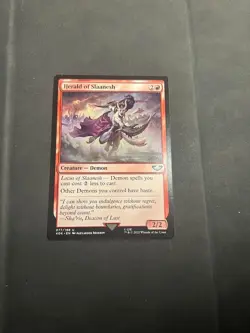 NM MTG Herald of Slaanesh Universes Beyond: Warhammer 40000 - Image 1